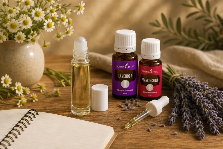 DIY-Roll-on mit Young Living Lavendel- und Weihrauchöl