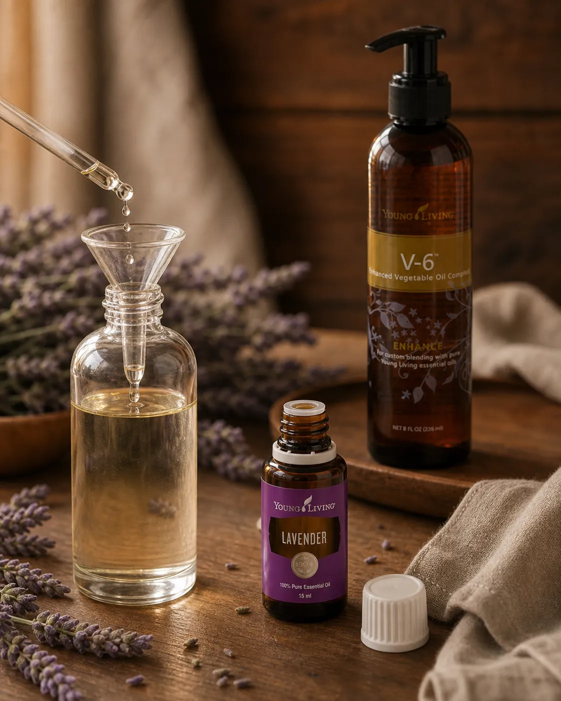 Massageöl mit Lavender