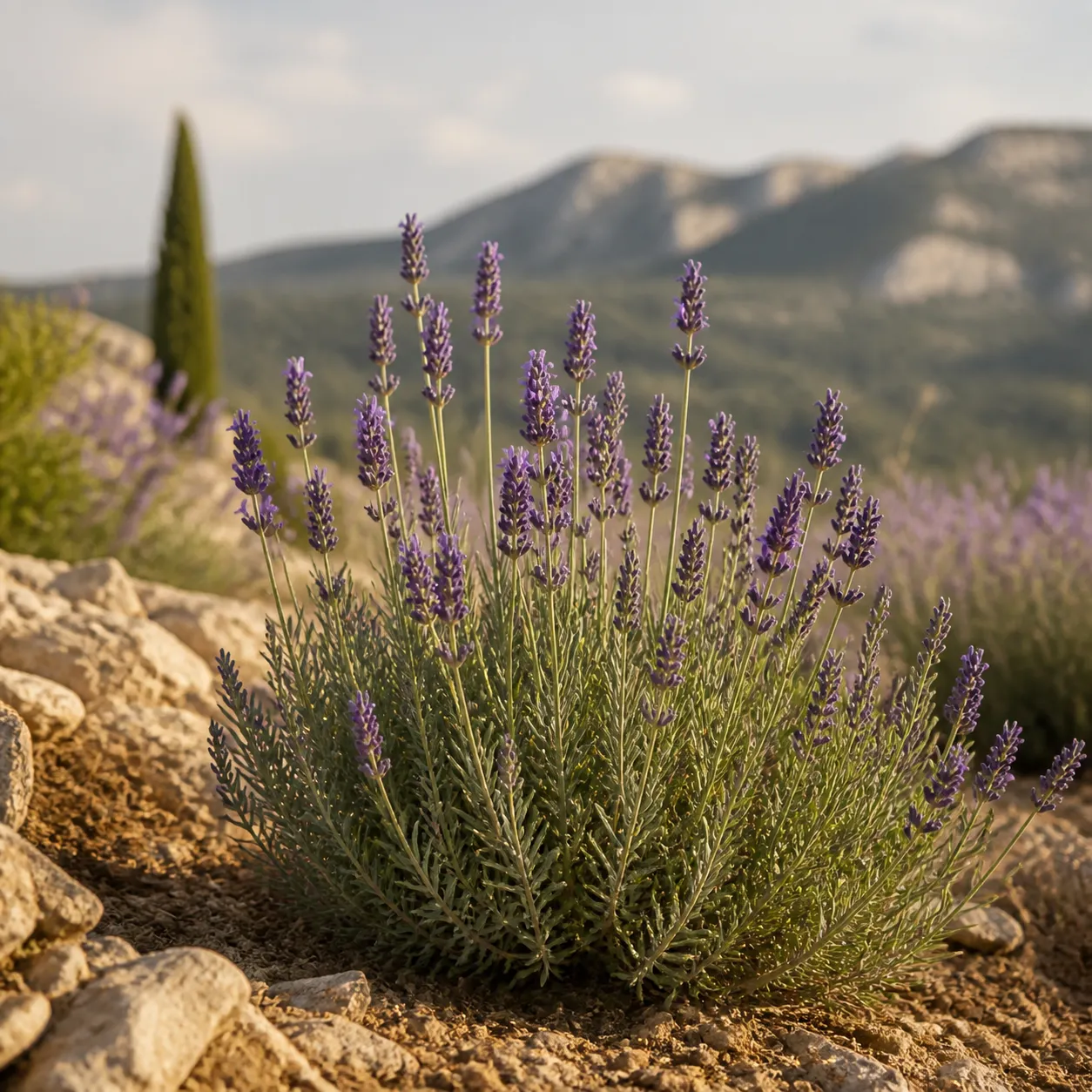Echter Lavendel in der Haute-Provence