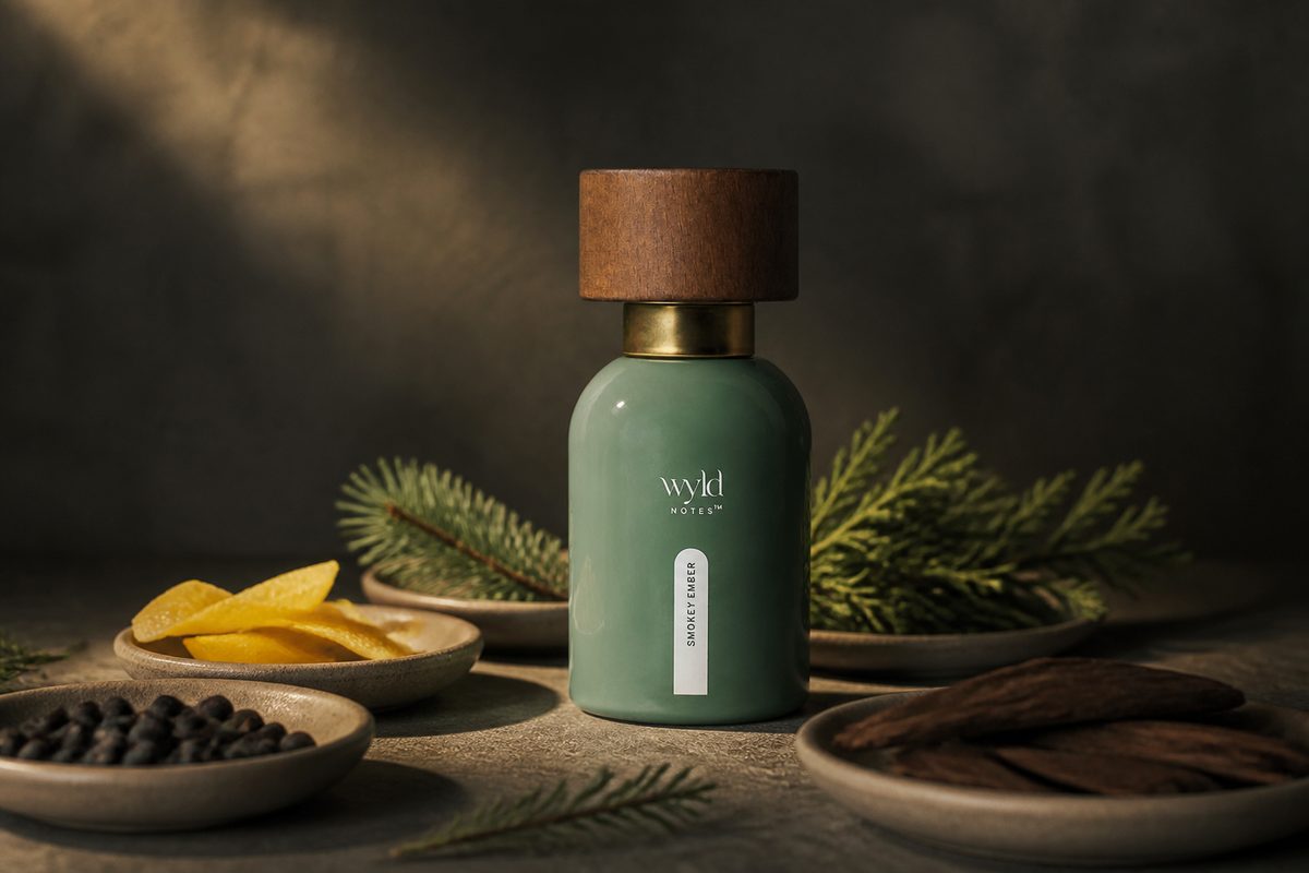Smokey Ember mit Wald- und Zitrusnoten